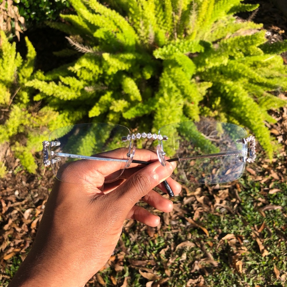 Authentic Diamond Cartier Sunglasses